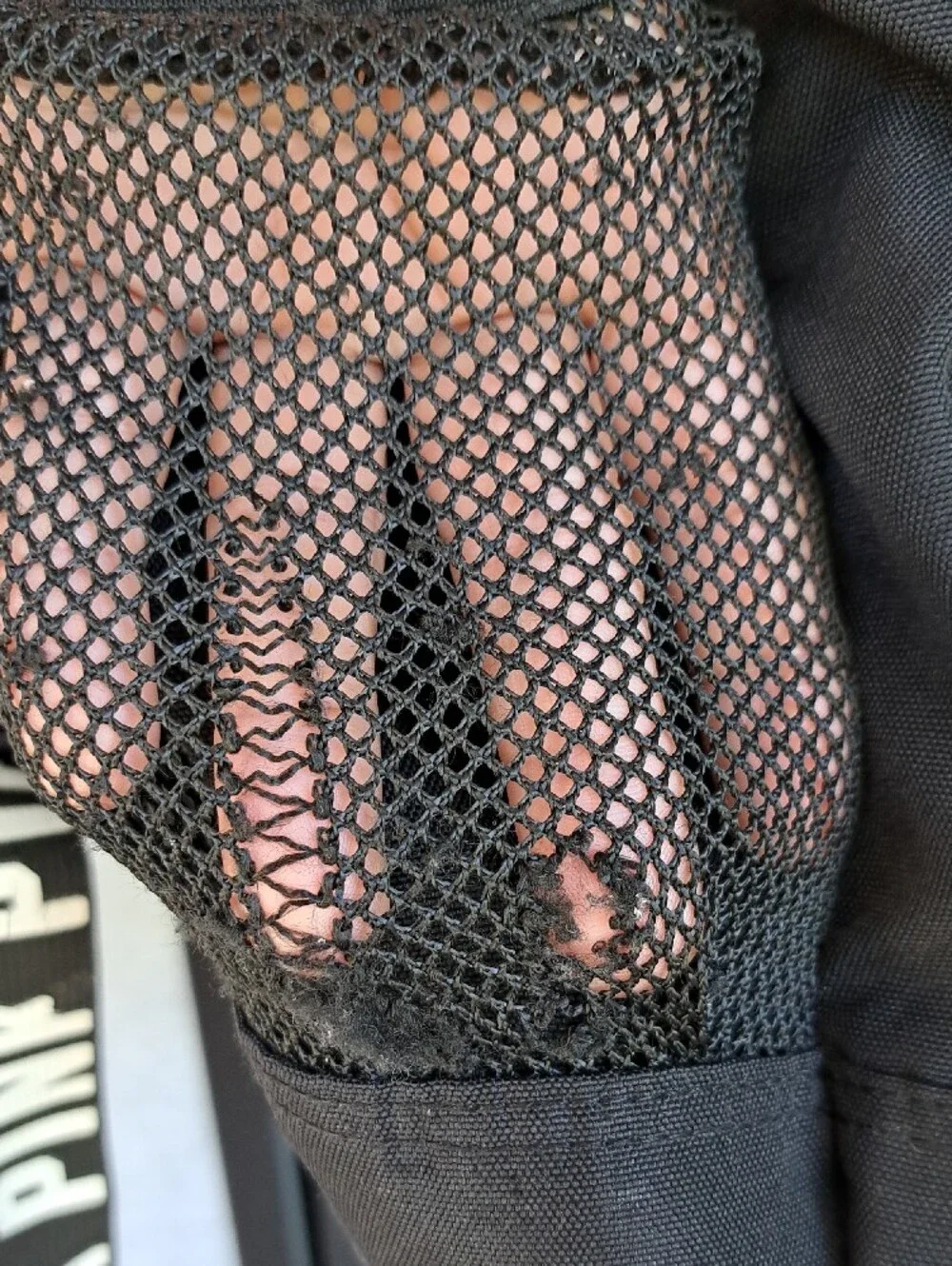 PINK Victoria's Secret Black Logo Backpack